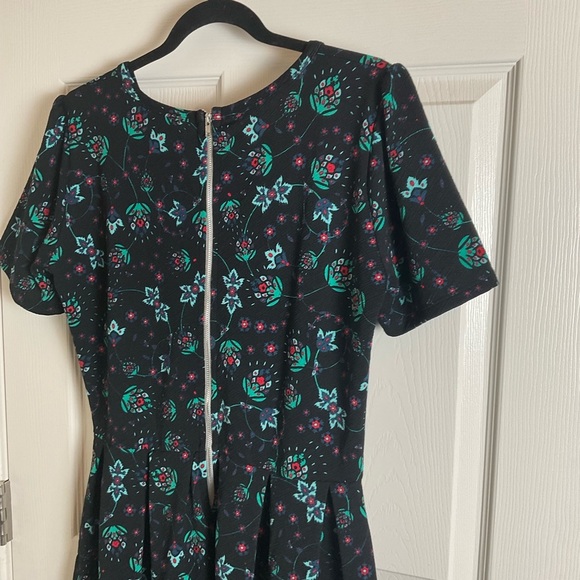 Lularoe Amelia Floral Print Women's Dress size X-Large - Picture 6 of 9